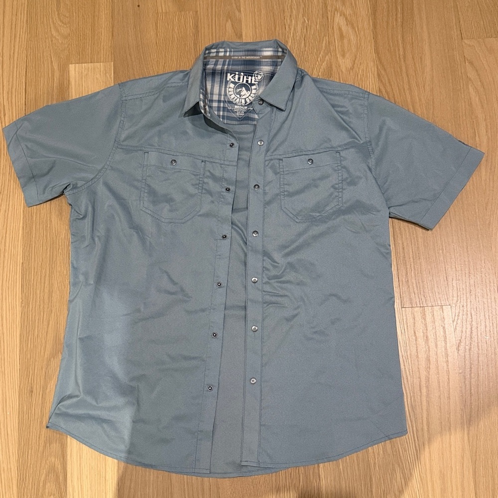 KUHL short sleeve button down - Picture 2 of 7